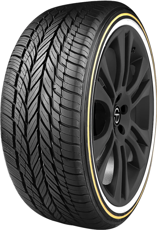 Vogue 235/70R15 Custom Built Radial VIII White/Gold tire