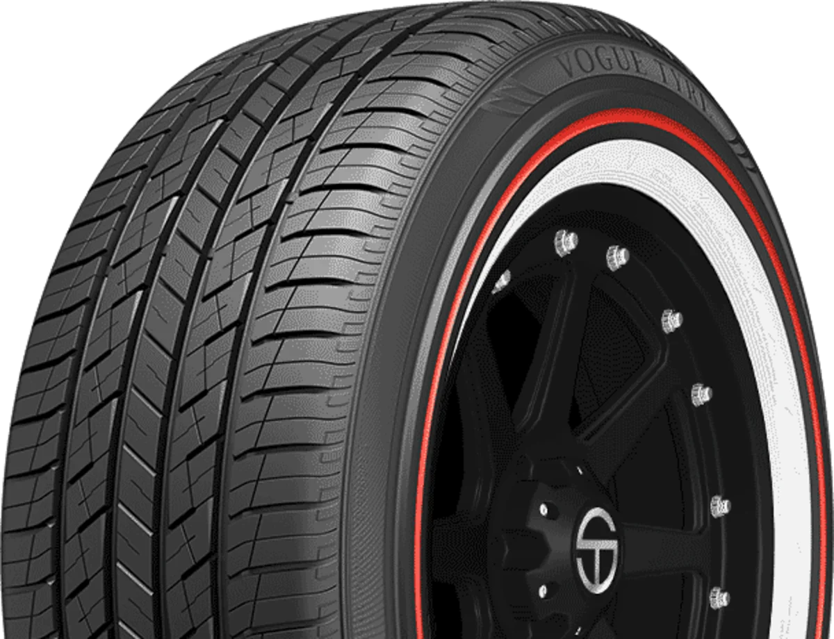 Vogue 275/55R20 Custom Built Radial XIV SCT2 White/Red tire